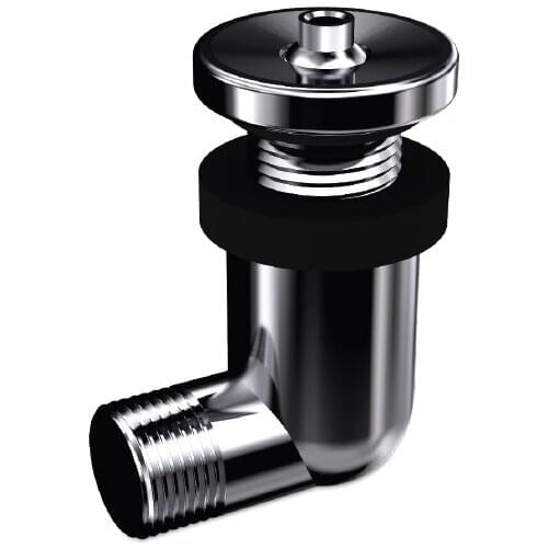 SELF CLEANING NOZZLE WITH CIRCULAR STAINLESS STEEL (316 L) THREADED 3/8 MALE CONNECTION PIECE