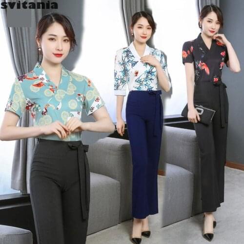 Svitania Beauty Salon Work Clothes Women Health Massage Spa Uniform Set Waiter Uniform Women Clothing Hairdresser