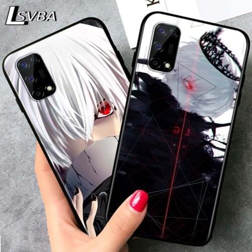 Japanese Tokyo Ghoul for OPPO Realme V15 X5 X3 X50 X7 X2 C17 C11 C3 C2 7 7i 6 6S 6i 5 Narzo 20 Pro Black Phone Case