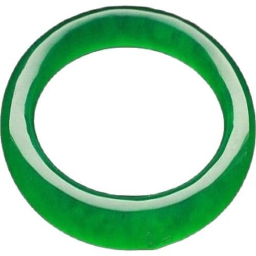 Green emerald bracelet distinguished jade goods round a concubine Bracelet