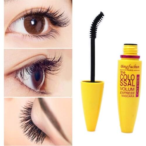 1 Pc Brand Black Mascara False Eyelashes Colossal Volum Express Make Up Eyes Waterproof Magnum False Lash Mascara