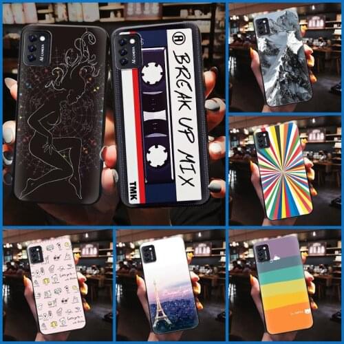 Anime Cute Phone Case For Cubot Note7 Cartoon Beautiful TPU Anti-dust Black Case Durable Waterproof