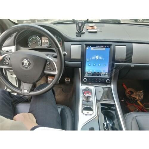 6+128GB For Jaguar XF Android 10 Tesla Car Radio Wireless Carplay BT WIFI Stereo GPS Navigation DSP Car Multimedia Player