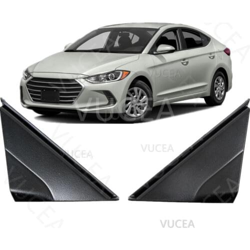 GARNISH ASSY-DELTA For GENUINE Fender-Pillar Trim Molding LH RH For 2017 - 2020 Hyundai Elantra AD 86180F0000 86190F0000