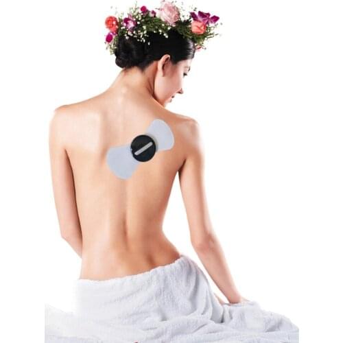 Electrical Magic Massager Sticker Full Body Muscle Relaxation Butterfly Massage Machine Promotion Blood Circulation For Healthy