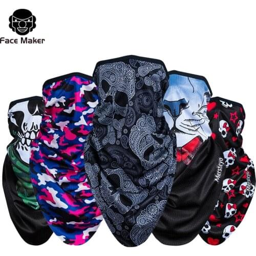Camouflage multicolor Motorcycle Cycling Neck Scarf Masks Bandana Headband Cosplay Balaclava