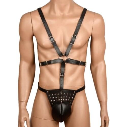 Men Bondage Sexy Pants Adult Sex Products Erotic Wearable Strap Night Costume Party Cosplay BDSM Body Harness