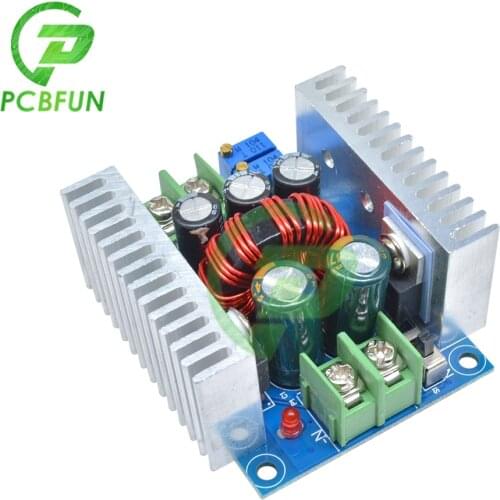 DC-DC 300W 20A Constant Current Adjustable Step Down Module Buck Converter DC 6-40V Power Voltage Board Short Circuit Protection
