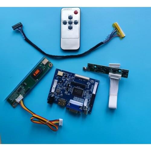 Kit Work for LP154WP1-TL 1440X900 driver panel monitor 2AV DIY LVDS LCD Controller Board remote AV SCREEN 30pin HDMI VGA