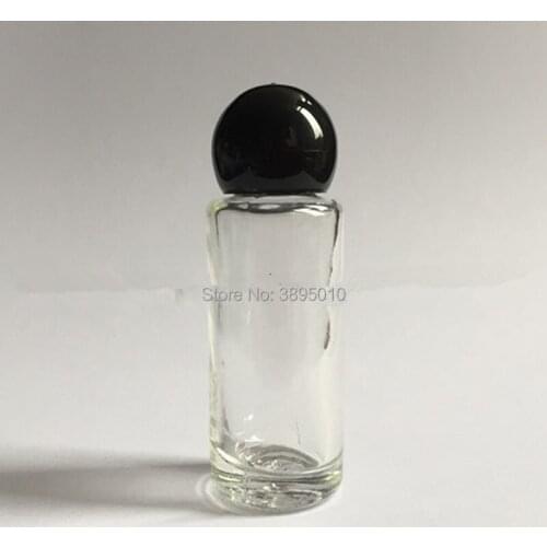 7ML Empty Glass Jars Vials Bottles Perfume Container With Spherical cap F738