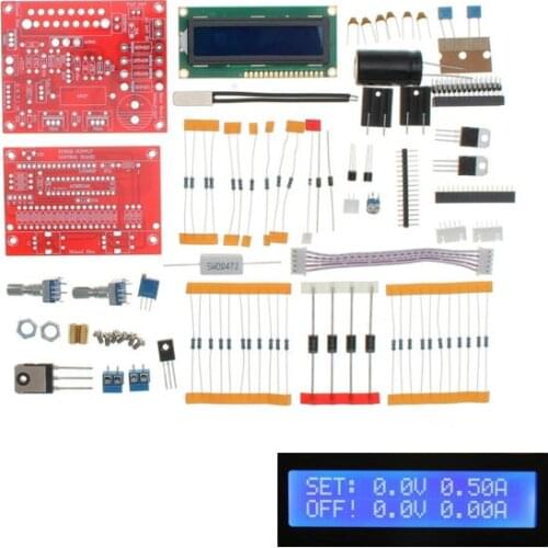Orignal Hiland 0-28V 0.01-2A Adjustable DC Regulated Power Supply DIY Kit Short Circuit Current Limiting Protection