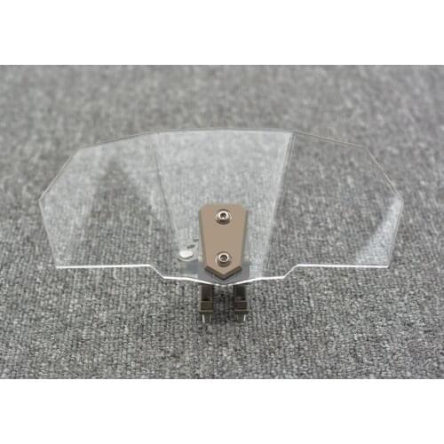 Airflow Adjustable Windscreen Wind Deflector Universal Motorcycle Windshield for Kawasaki BMW Ducati honda Benelli KTM Triumph