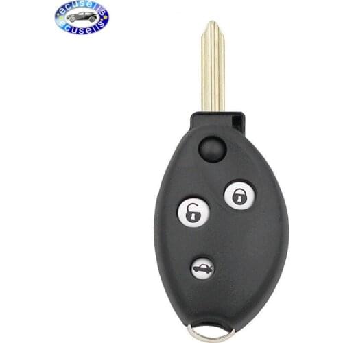 Replacement 3 Button Flip Remote Key Case For Citroen Xsara Picasso C8 Berlingo