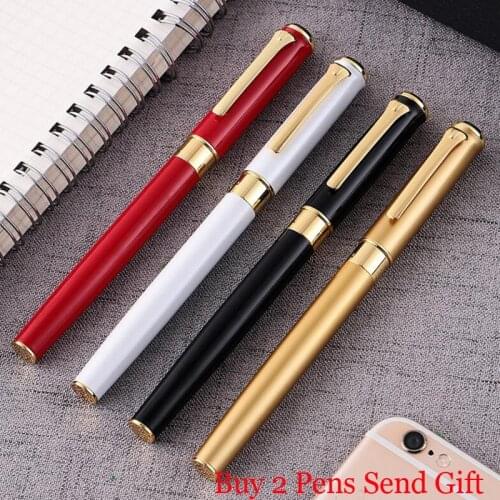 High Quality Full Metal Brand Signature Roller Ballpoint Pen Office Business Men Gift Writing Pen Buy 2 Send Gift Can Make Logo