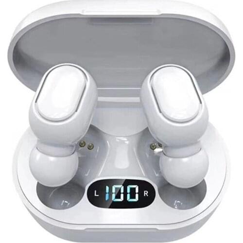 E7S Wireless BT5.0 Headphones In-ear Sports Earbuds with LED Display Screen HiFi Sound Quality Smart Touch Control Earphones