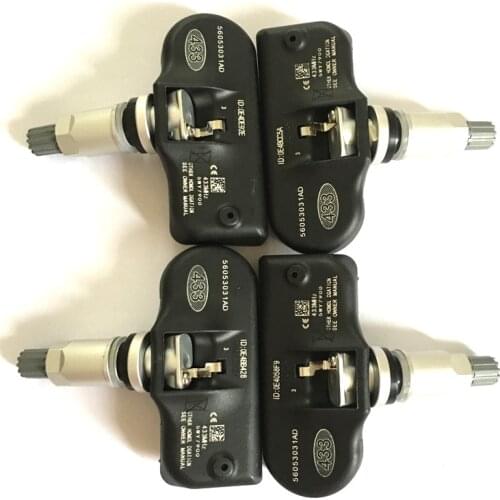 4pcs For Chrysler Dodge Jeep 56053031AD TPMS Tire Pressure Monitoring Sensor 433Mhz