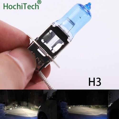 Галогеновые лампы H3 (PK22s) HochiTech China At AliExpress