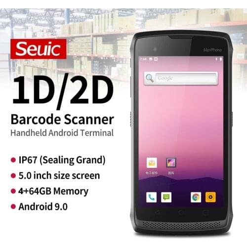 SEUIC CRUISE Ge INDUSTRY SMART PHONE HANDHELD Android Terminal 1D 2D Laser Barcode Reader WiFi 4G Bluetooth PDA Bar Codes Reader