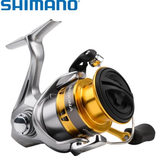 SHIMANO SEDONA 500 1000 C2000S 2500 2500S C3000 4000 6000 8000 Metal Spool Low Gear Ratio Saltwater Spinning Fishing Reel
