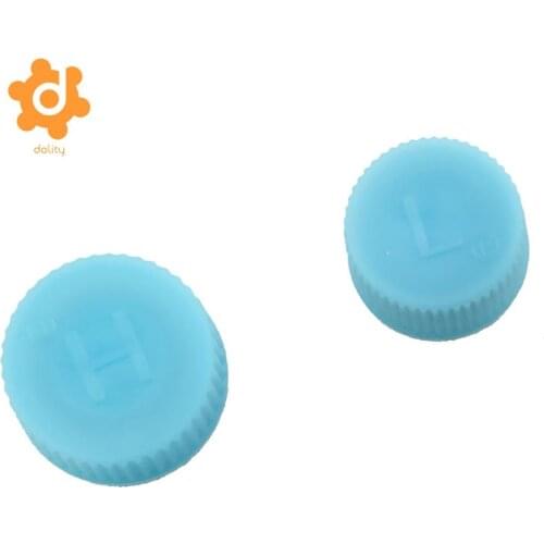 2 Pieces AC Hi Low Side Charging Port Service Valve Fitting Caps R134a R12 Excellent Quality Restore A/C Function