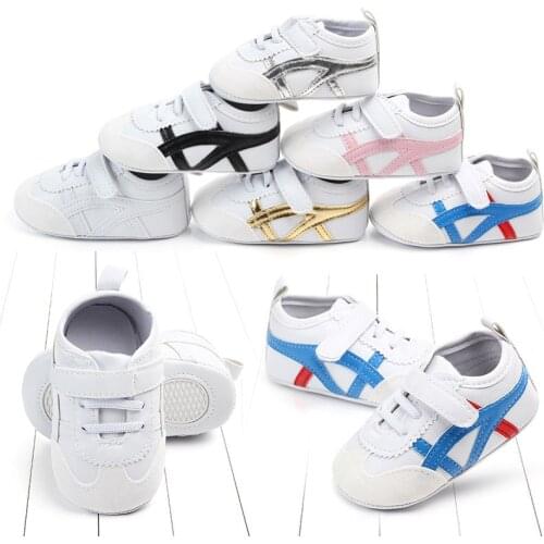 2021 Newborn Baby Boys girl Shoes Pre-Walker Soft Sole Pram Shoes Fashion Sneakers Trainers Indoor outdoor Casual Shoes SH20015