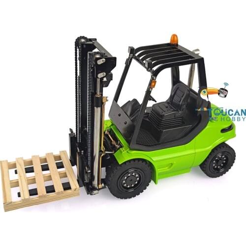 LESU RC 1/14 Linde Forklift Transfer Truck Pump Motor Painted Model Sound ESC THZH0779-SMT2