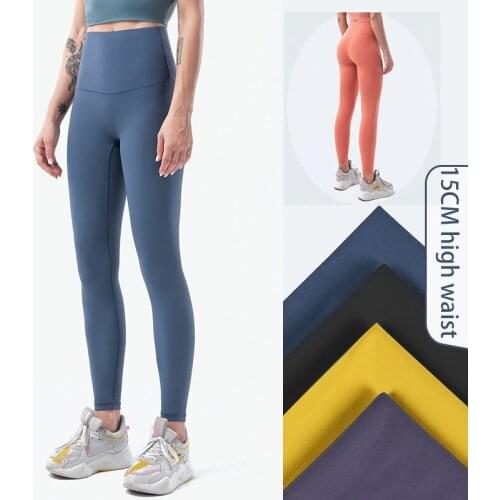 3.0 New Naked-Feel 15CM-High Waist Yoga Tights Leggings Fitness Pants For Women Anti-Sweat Workout Legging Gym Sports Clothing