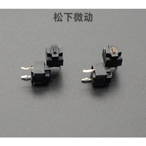 Panasonic original mouse square micro switch button EVQP0E07K for Microsoft ie3.0 Roller io1.1 IE4.0 black spots brown spots