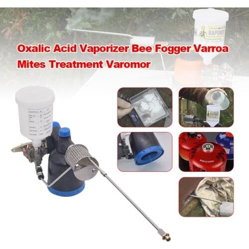 Propane Oxalic Acid Vaporizer Bee Fogger Varroa Mites Treatment Varomor Most Effective Tool for The Varroa Mites Fogger