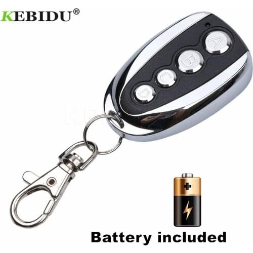 Kebidu DC 12V ABCD type Auto Remote Control Wireless Duplicator Adjustable Frequency 433.92 MHz Gate Copy Remote Controller