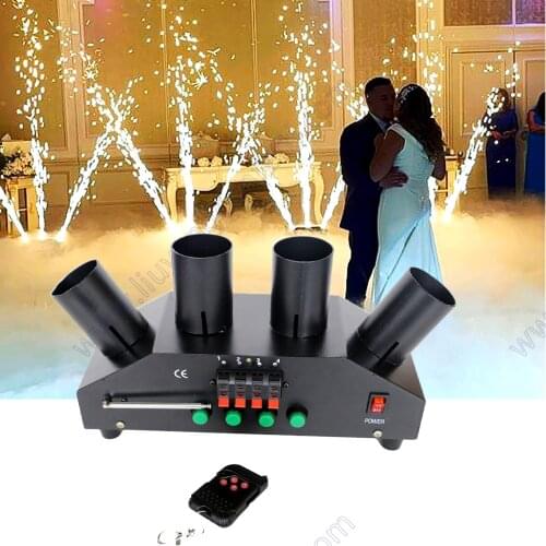 Firework System Fire Party Stage Cold Spark Wedding Flame Fountain Remote Control Sparkler Machine Night Club Dj Pyro Wireless