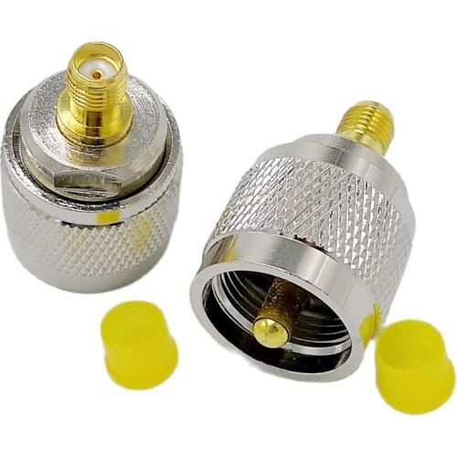 SL16 UHF male M type male to sma Female SMA-UHF RF Connector RF coaxial connector 1pcs