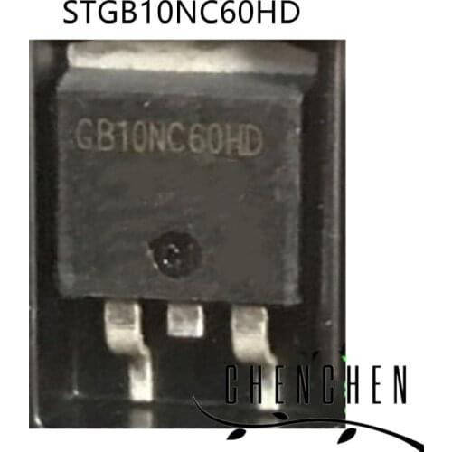 10pcs/lot STGB10NC60HD GB10NC60HD TO-263 100% New original