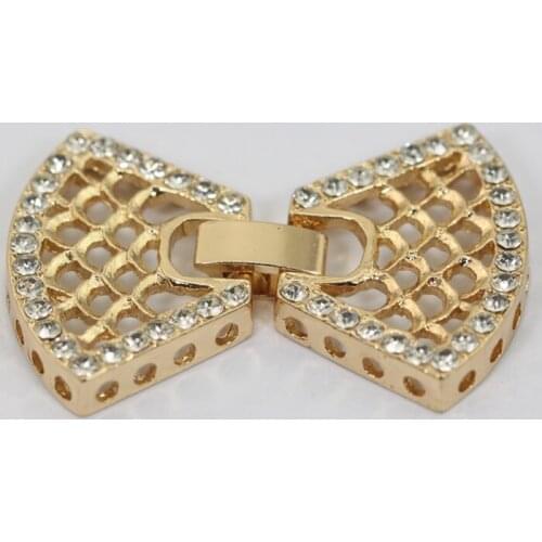 2017 Fashion Bridal Set Clasp Bracelet Necklace Clasp for Single Women DIY Jewelry Findings Gift Free ShippingABH122