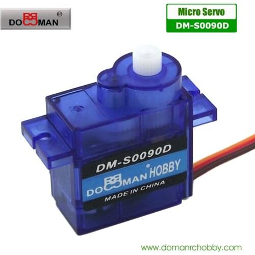 50pcs/lot DOMAN RC DM-S0090D 9g/0.08s/1.6kg digital micro servo