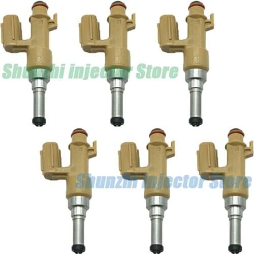 6pcs Fuel Injector Nozzle For Toyota SEQUOIA USK6# TUNDRA/LEXUS LX570 GX460 OEM:23250-0S020 232500S020 23209-39165