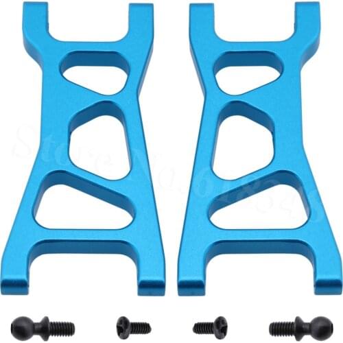 Aluminum Rear Lower Suspension Arms (L/R) For 1/18 Scale RC Car Revel 24540 Scorch Hobbico Dromida BX/MT/SC4.18 Truck Monster