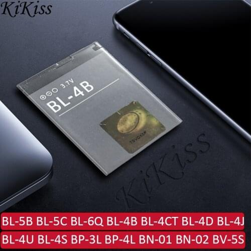 BL-5B BL-5C BL-6Q BL-4B BL-4CT BL-4D BL-4J BL-4U BL-4S BP-3L BP-4L BN-01 BN-02 BV-5S Battery for Nokia 6700/7900 Classic 6700c