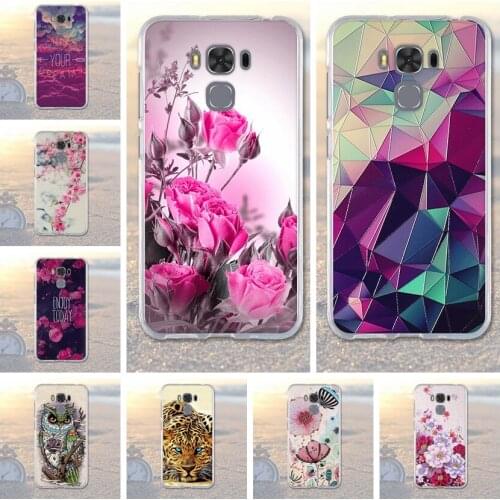 5.5 inch For Asus Zenfone 3 Max Case Cover ZC553KL Phone Soft TPU Back Protective Cover For Asus Zenfone3 Max ZC553KL Case Cover