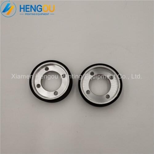 5 Pieces F4.614.555 offset SM102 CD102 XL105 SM74 CD74 XL75 Printing Machine Black Friction Wheel 38x19x10mm