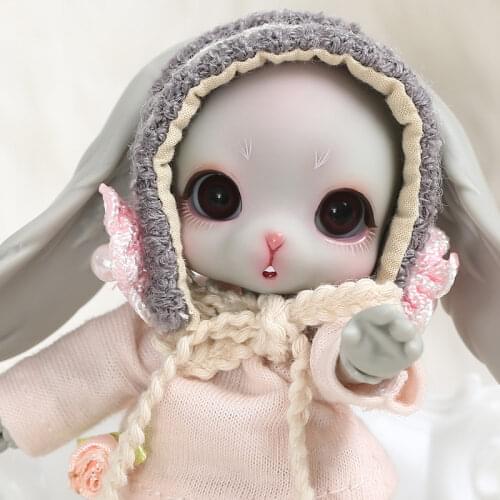 Mewu 1/8 Bjd YOSD Doll Rabbit Version Model Baby Girls High Quality Toys For Birthday Xmas Fashion Joint Doll 1/3 BJD