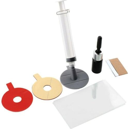 Windscreen Windshield Repair Kit Tool Glass Corrector Crack Repairing for Car AUG889