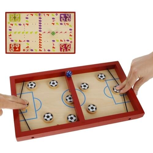 Table Hockey Game Catapult Chess Parent-child Interactive Toy Foosball Winner Games Fast Sling Puck Board Game Toys For Children