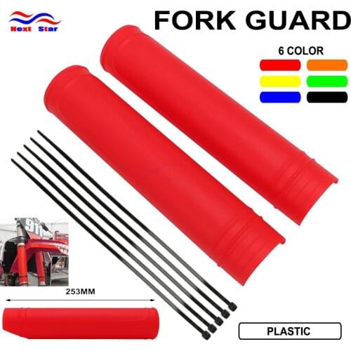 Motorcycle Fiber Front Fork Shock Absorber Guard Protector For SUZUKI YAMAHA HONDA KTM KAWASAKI KX KLX KXF KX-F NINJA ZXR ZX-R