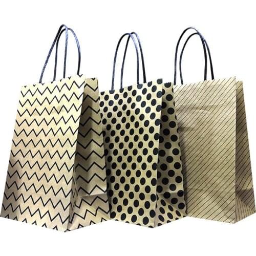 Gift bag packaging boite dragees de mariage plastic small paper bags for gifts bolsitas de regalo papieren zakjes With handbag