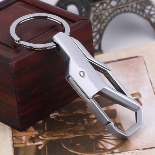 Portable Scratch Resistant Zinc Alloy Keychain Strong Well-designed Anti-scratch Anti-rust Keychain For Male