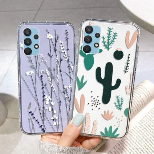 Luxury Leaf Flowers Silicone Case For Samsung A51 Case For Samsung Galaxy A71 A50 A70 A41 A30S A20e A12 A81 Soft TPU Cover