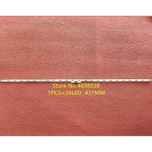 2 PCS/set 431mm LED Backlight strip 24 Lamp For Sony 17Y 40" 7020_24_REV02_160720 tv parts 1pcs=24led 431MM