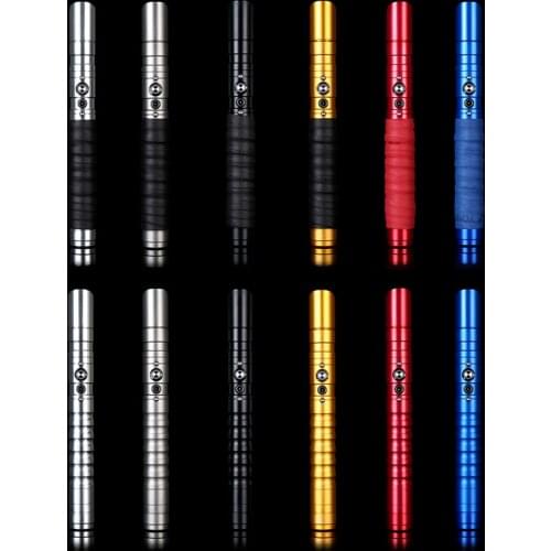 RGB Lightsaber Duel Fight Metal Handle 11 Changing Color 3 Sets Soundfonts Force FX Blaster Saber Juguetes Good Toys Gift