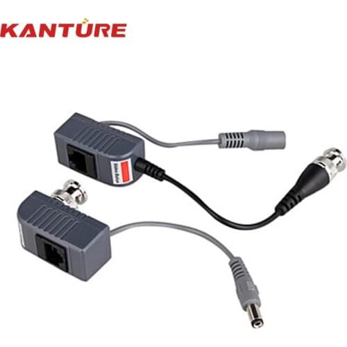 High Quality! 10 Pairs Pack CCTV RJ45 UTP Video Balun Transceiver, with Video and Power for CCTV system+free shipping